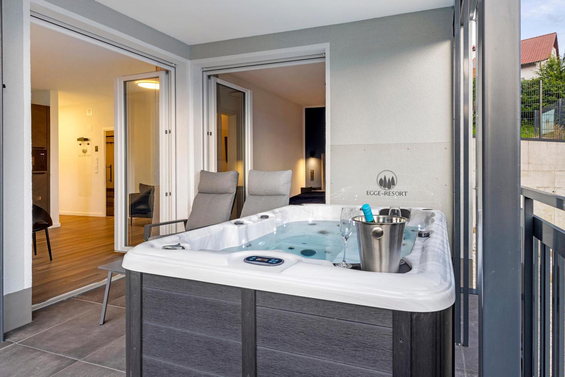 Egge Resort 7f mit Whirpool u Sauna