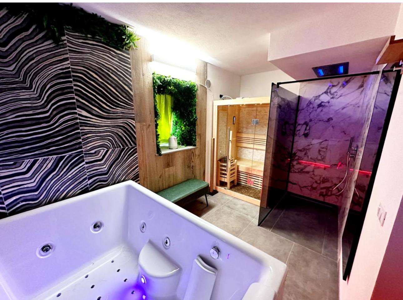 One-Bedroom Apartment with Rooftop Spa Bath