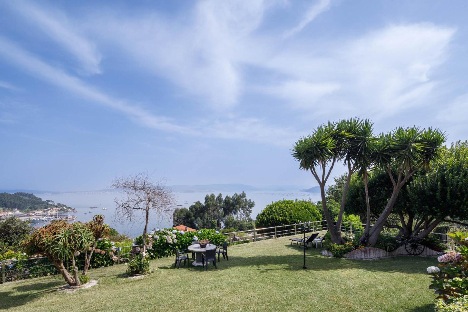 Apartamento con jardin en un chale