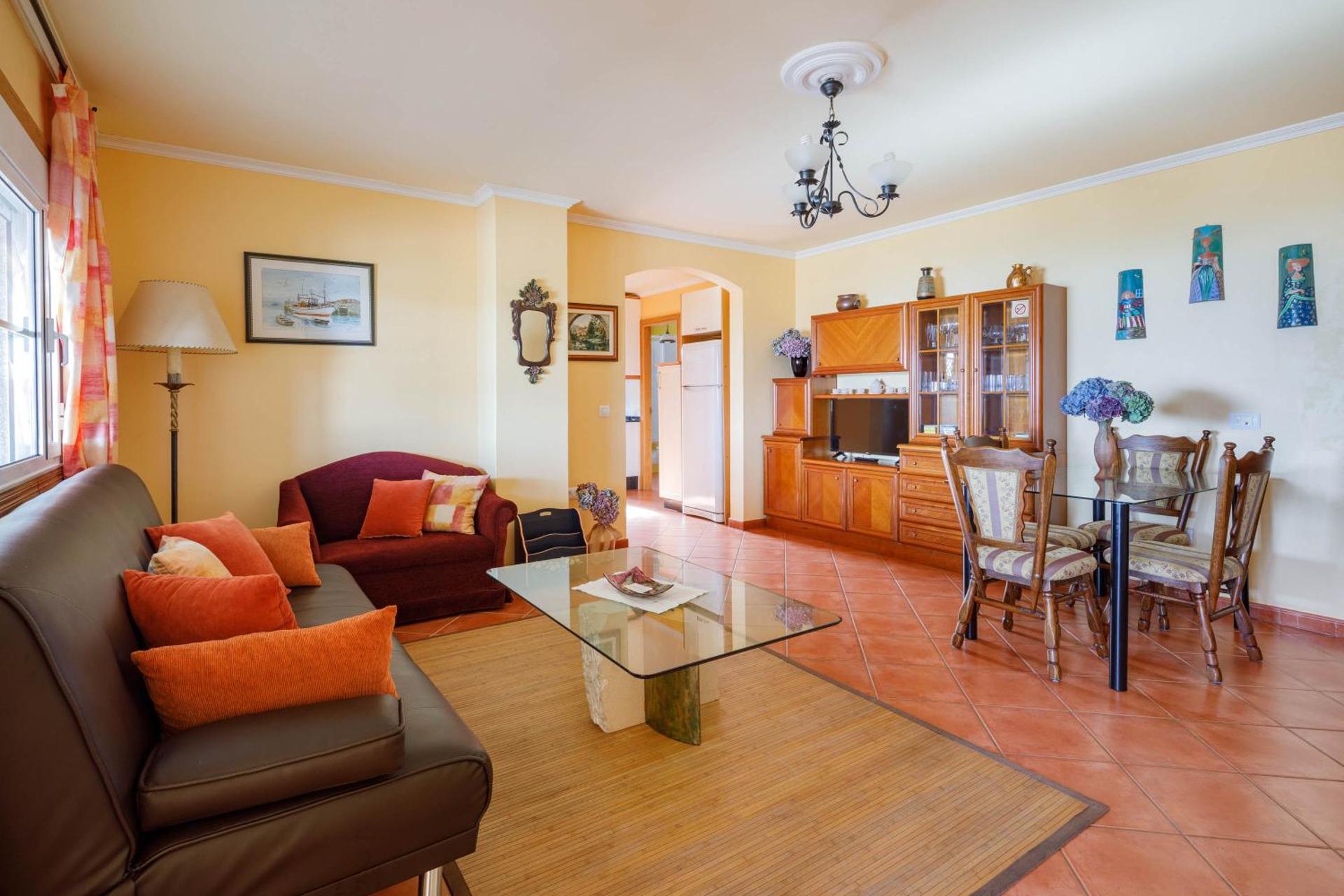 Apartamento con jardin en un chale