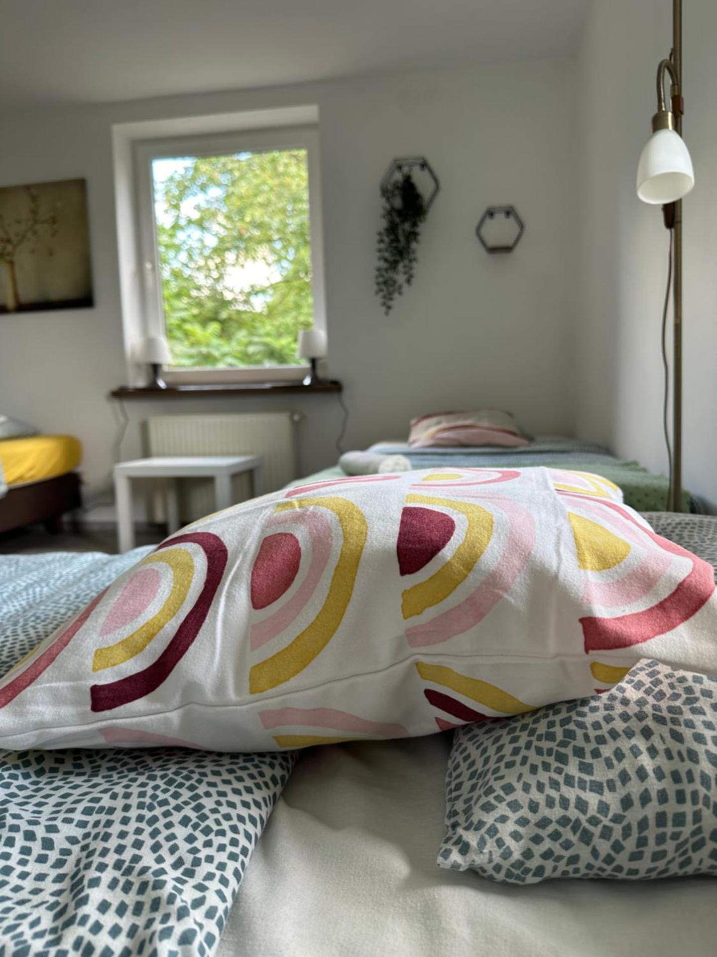 Deluxe One-Bedroom Apartment with Garden View