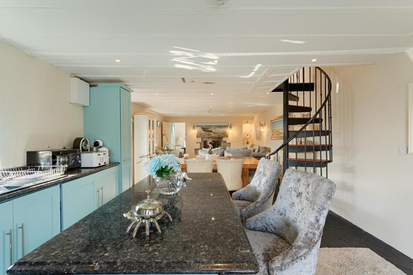 The Boathouse On The Atlantic Sea