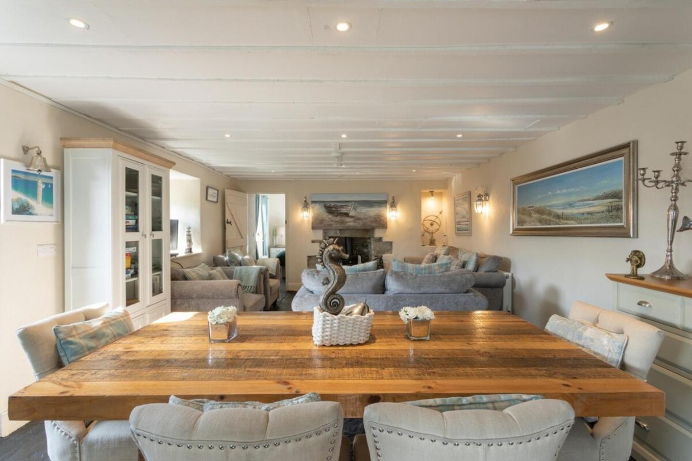 The Boathouse On The Atlantic Sea