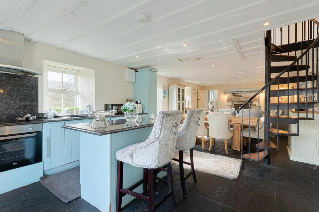 The Boathouse On The Atlantic Sea