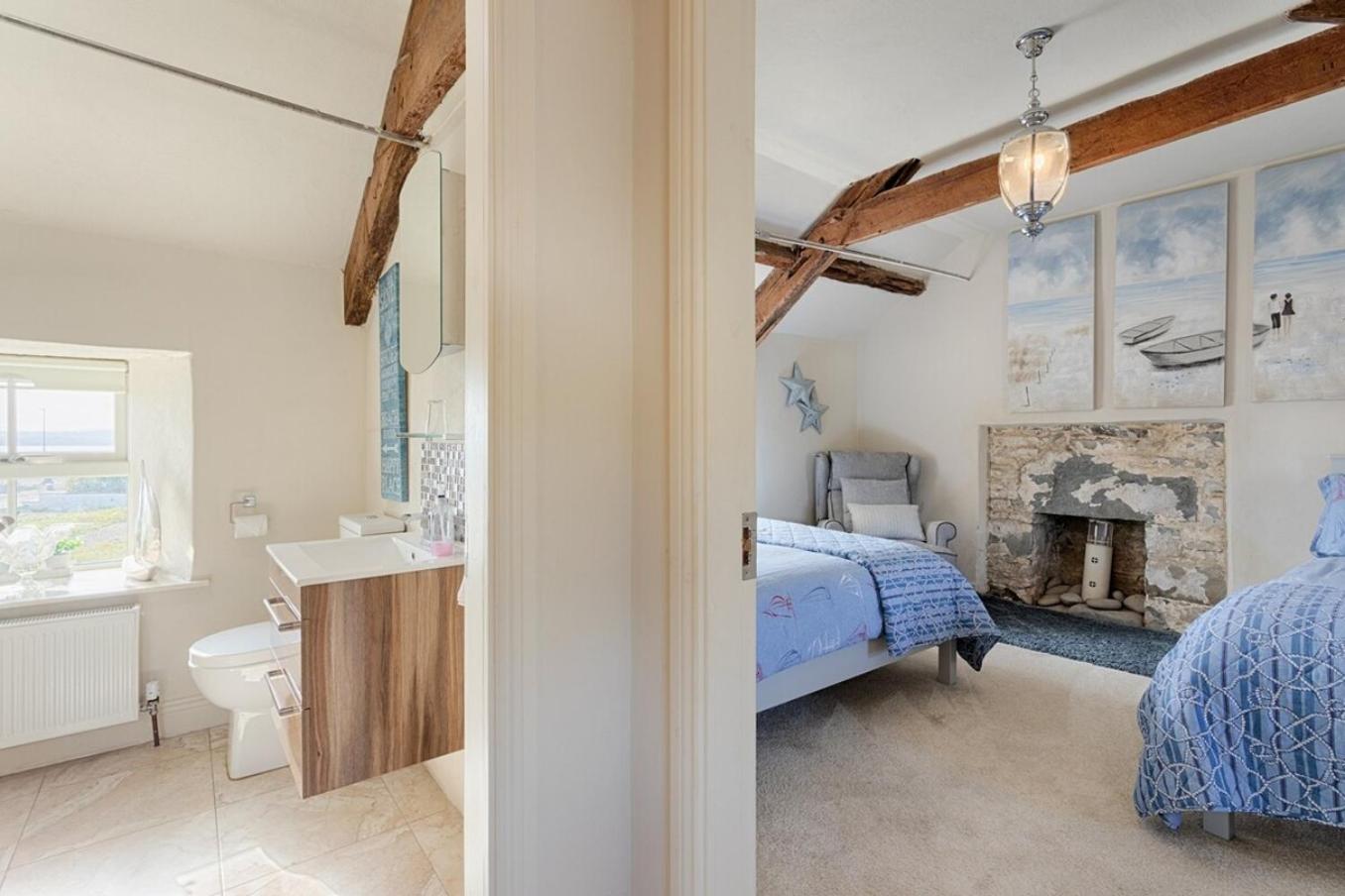 The Boathouse On The Atlantic Sea