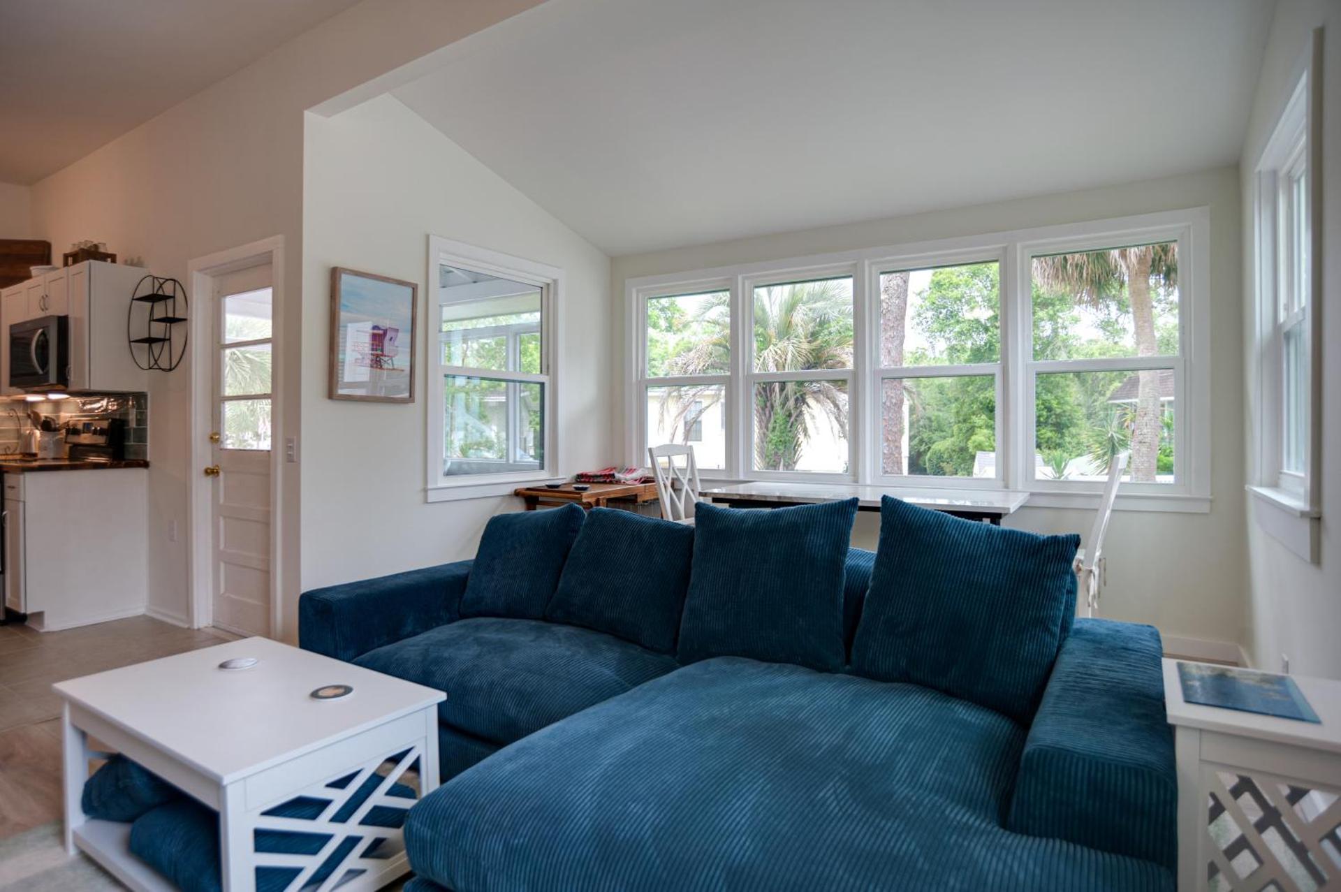 Newly Renovated Duplex, Upper Unit, 4th row from the beach