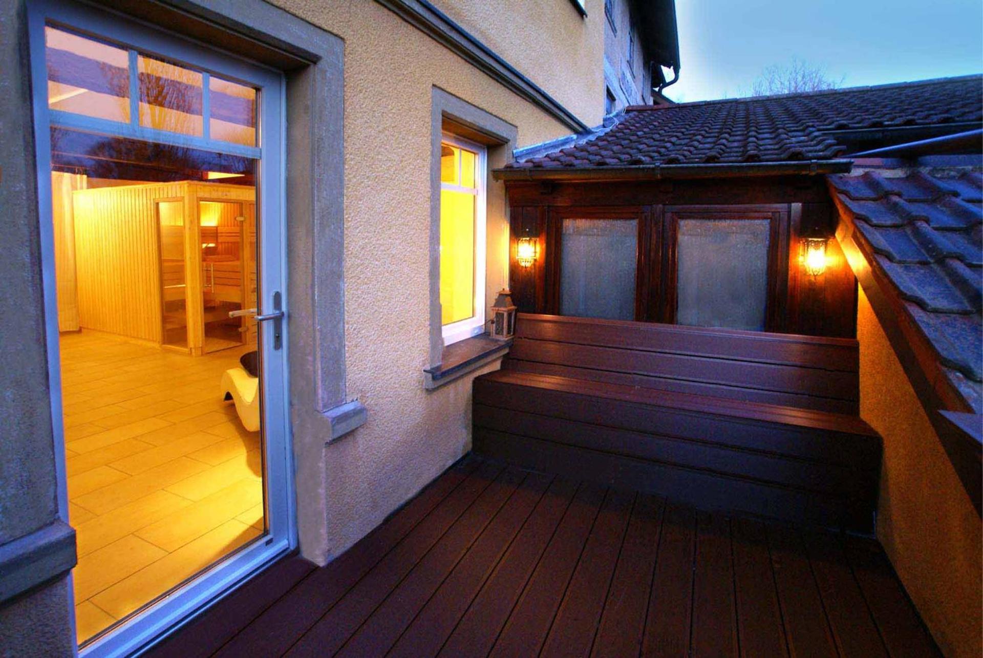 Apartment 175 qm SCHWANENNEST, in der romantischen Rödermühle an der Fränkischen Saale in Deutschlands Mitte, 8 km zur A7