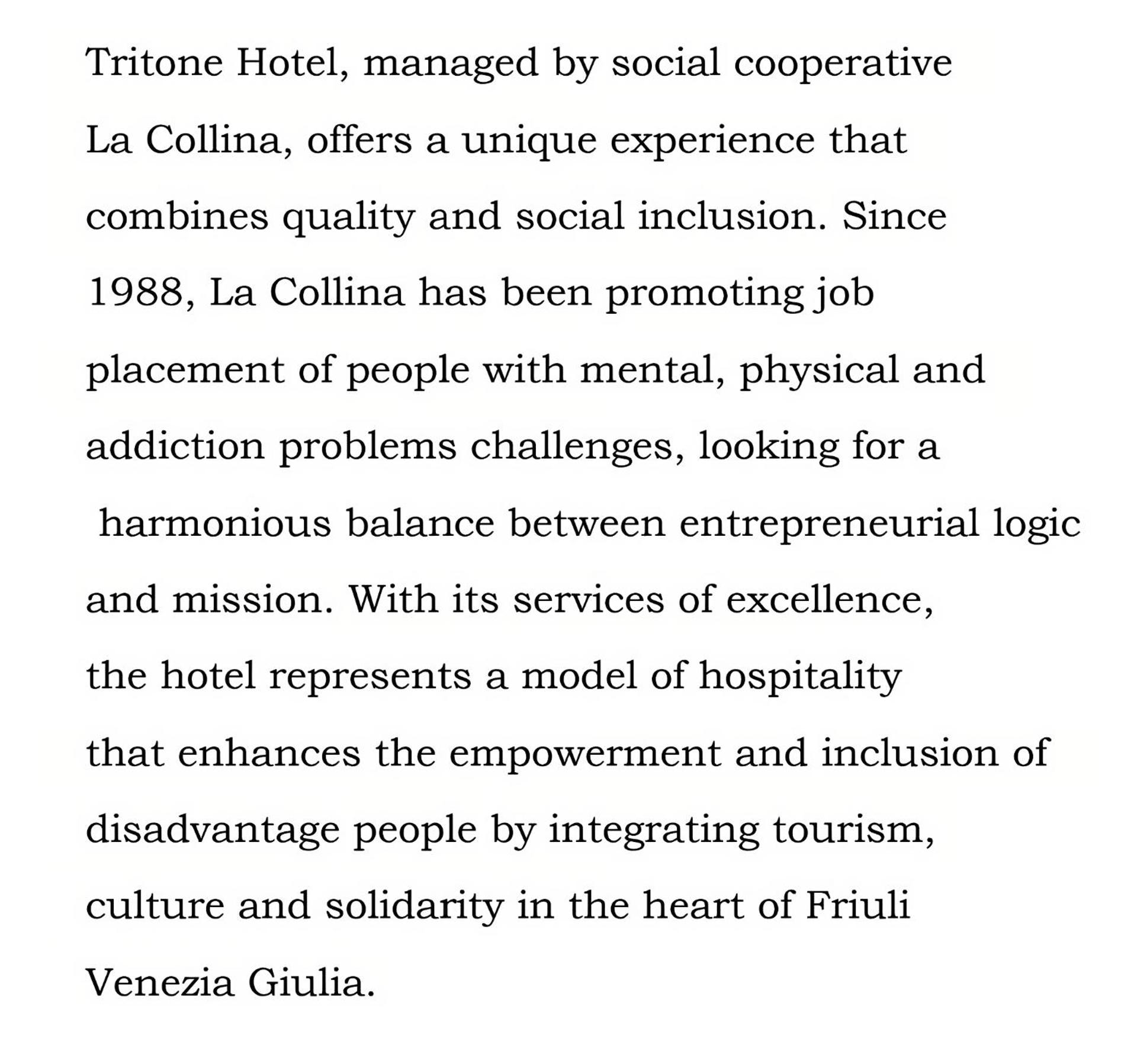 Hotel Tritone