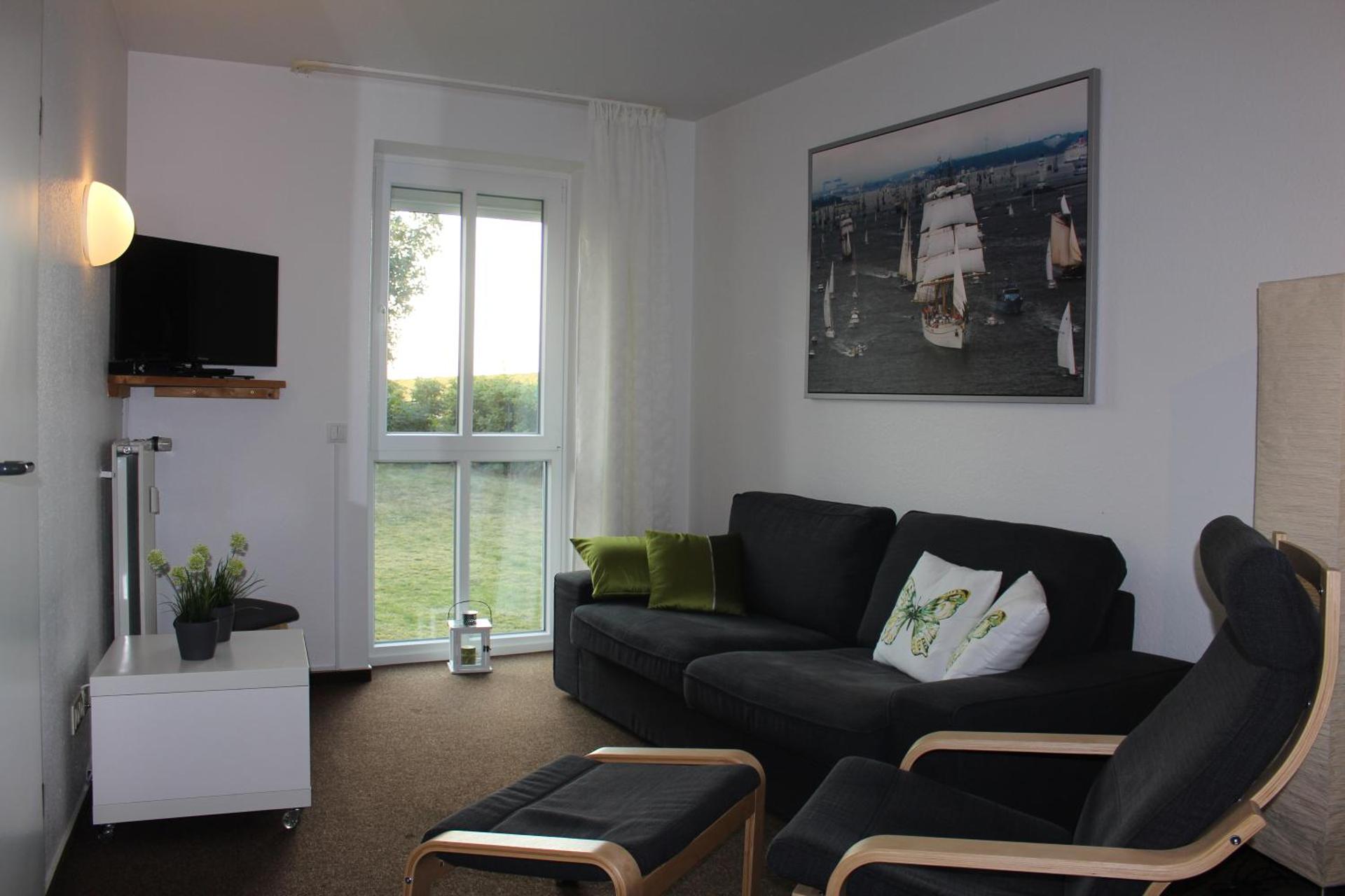 Ferienwohnung Martje vom Deich, Kalifornien, erste Strandreihe