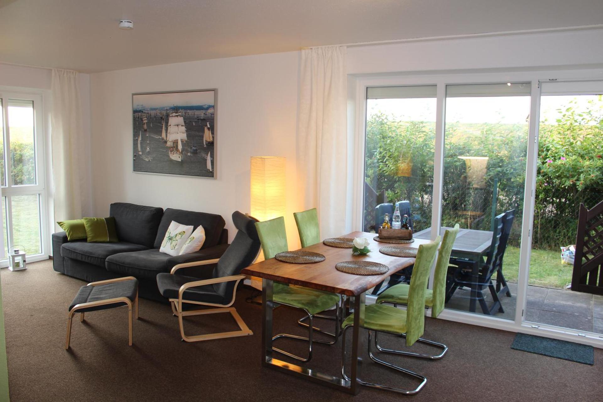 Ferienwohnung Martje vom Deich, Kalifornien, erste Strandreihe