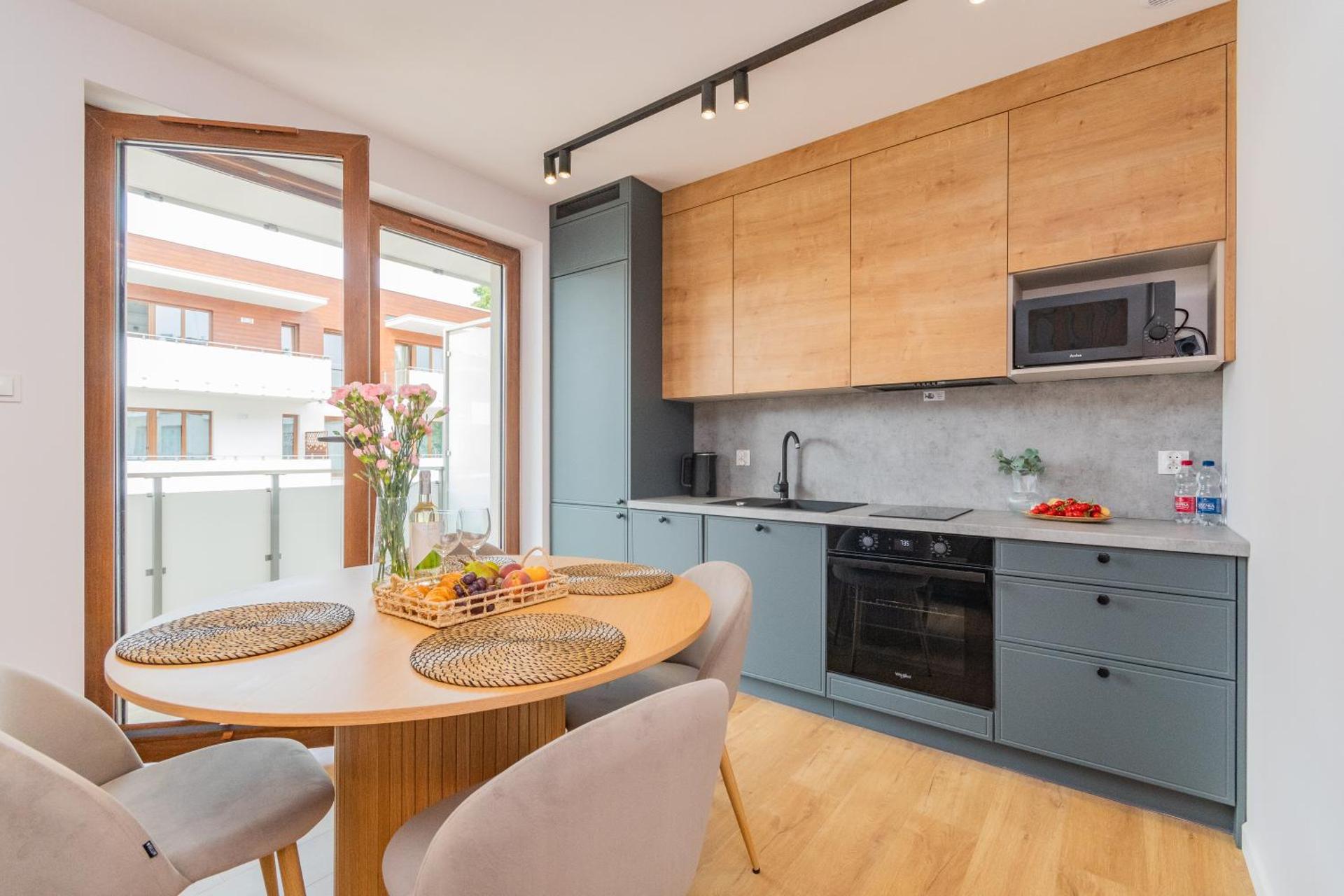 APARTAMENTY MIERZEJA - STEGNA PARK MEDIUM, 500 m od plaży, Bezpłatny Meleks