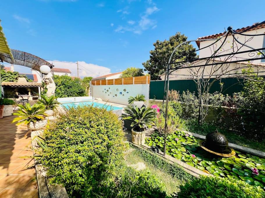 Studio Soleil - Piscine, Parking, Jardin, Calme, Wifi, 2 personnes