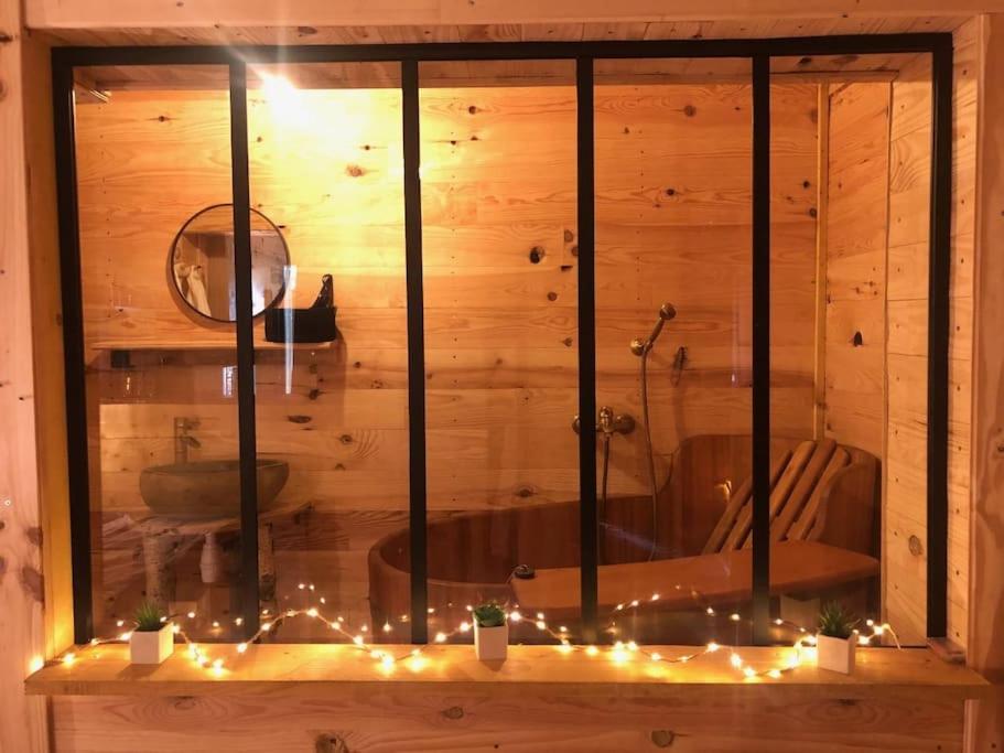 L'écrin boisé - Cabane avec spa