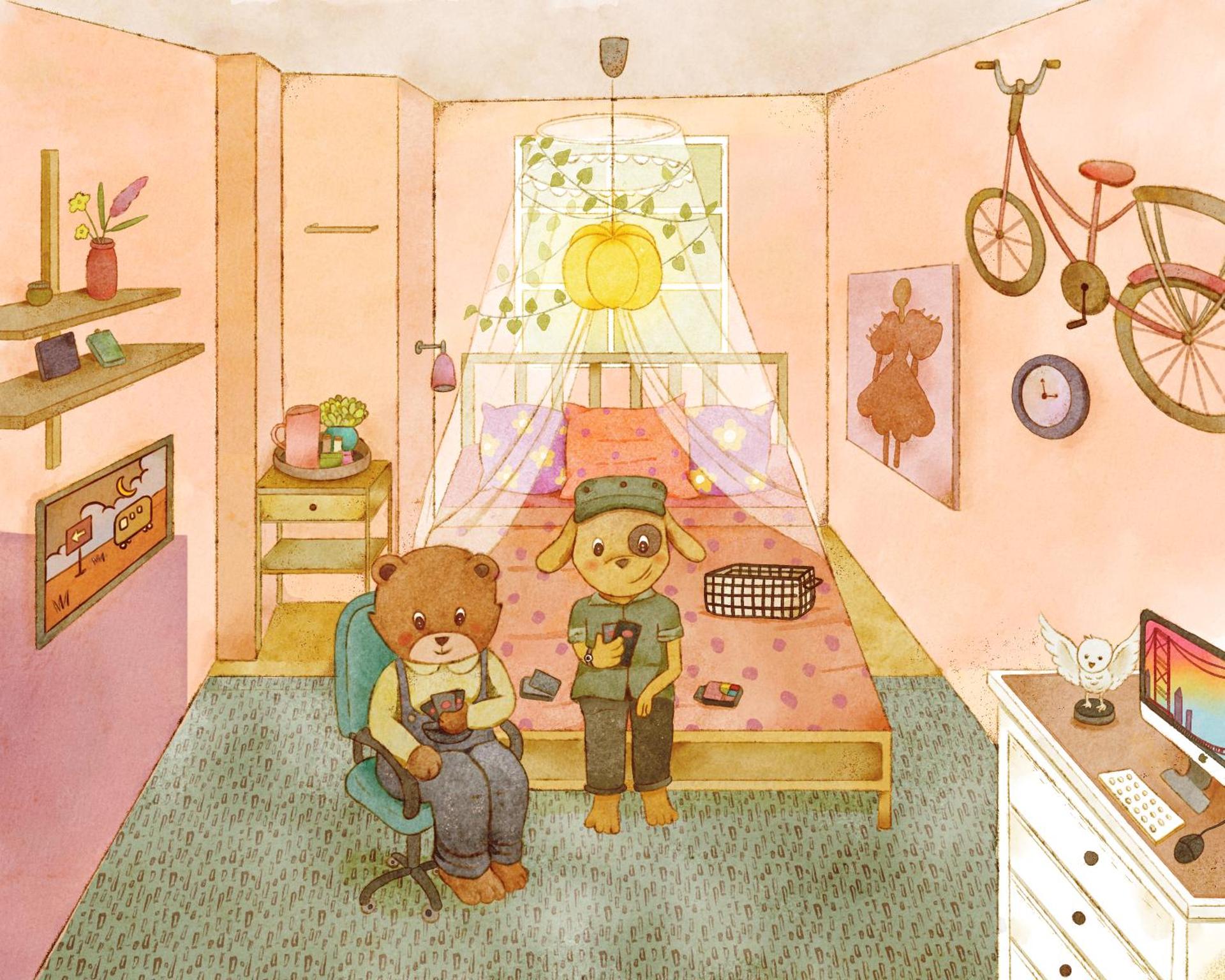 Photo of the whole room