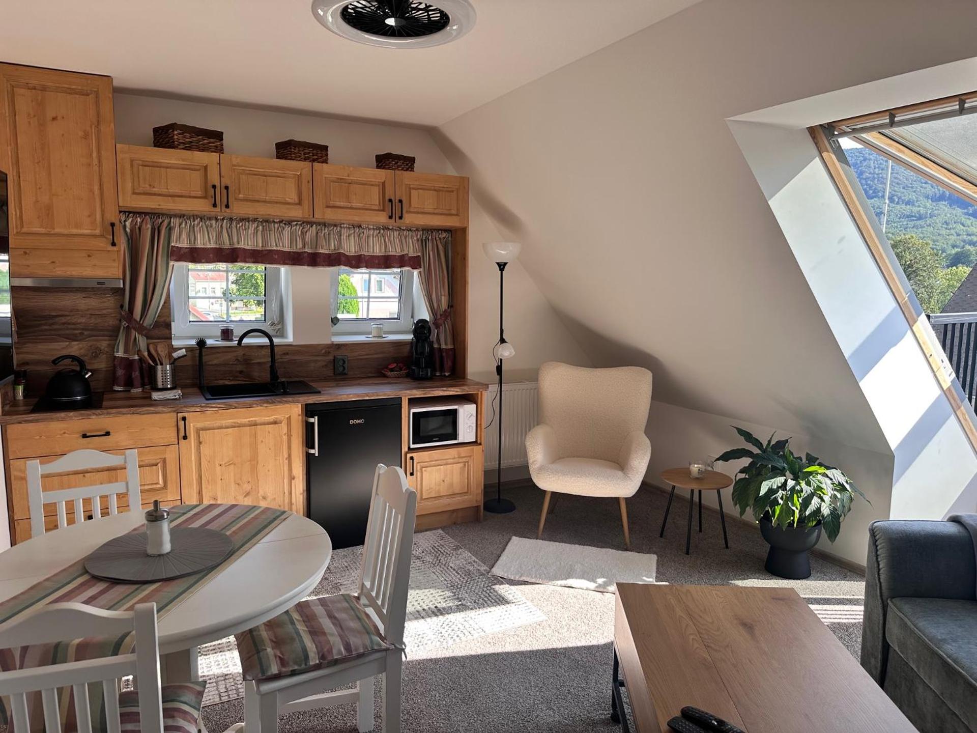 Apartment with Mountain View