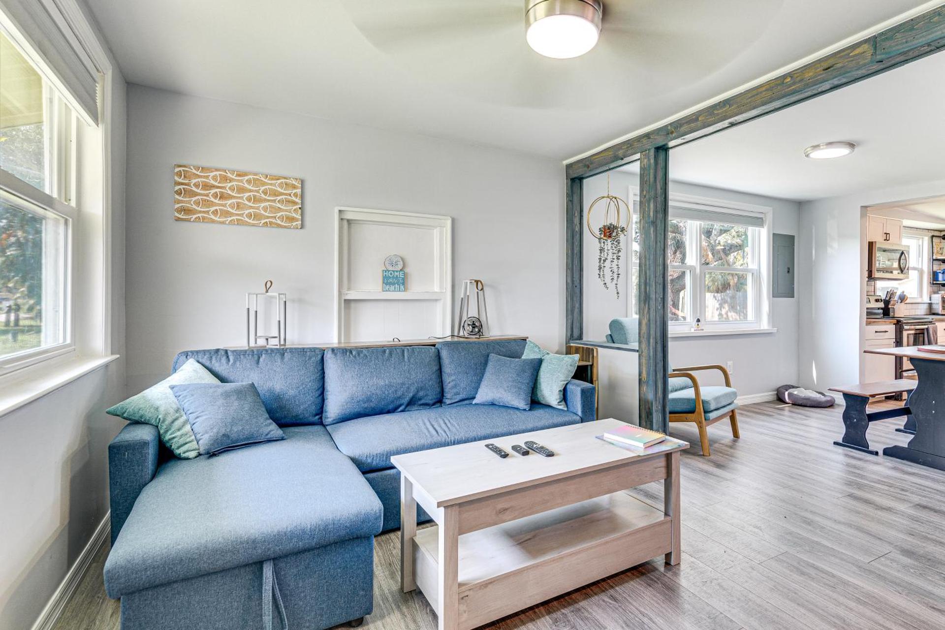 Centrally Located Merritt Island Cottage with Deck!