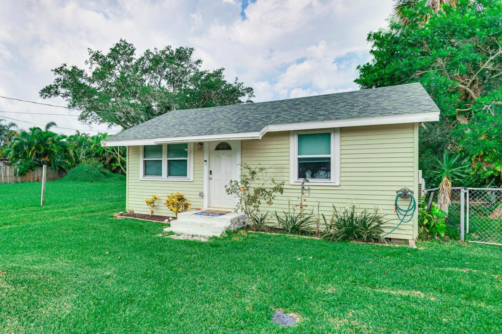 Centrally Located Merritt Island Cottage with Deck!