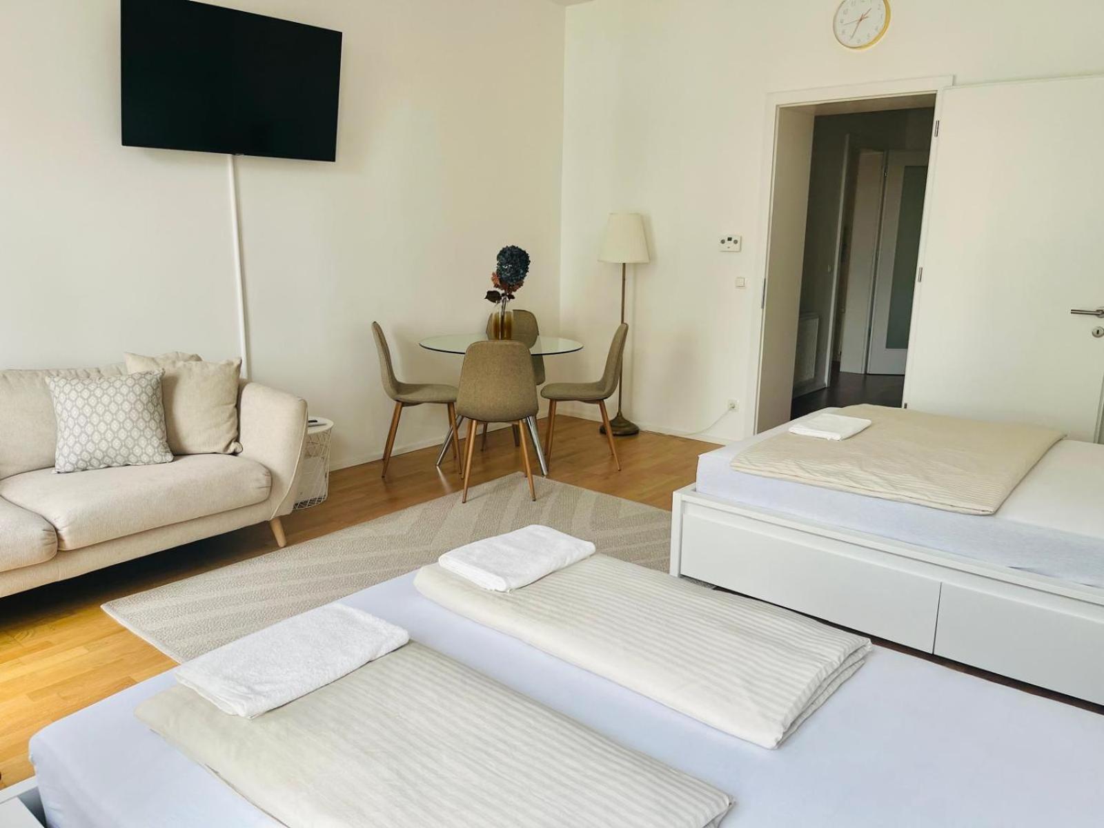 Zentrales Apartment mit Balkon