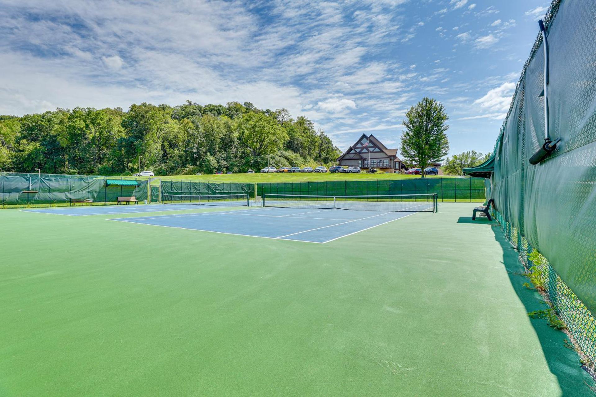 Indoor Pool Access and Deck Galena Family Getaway!
