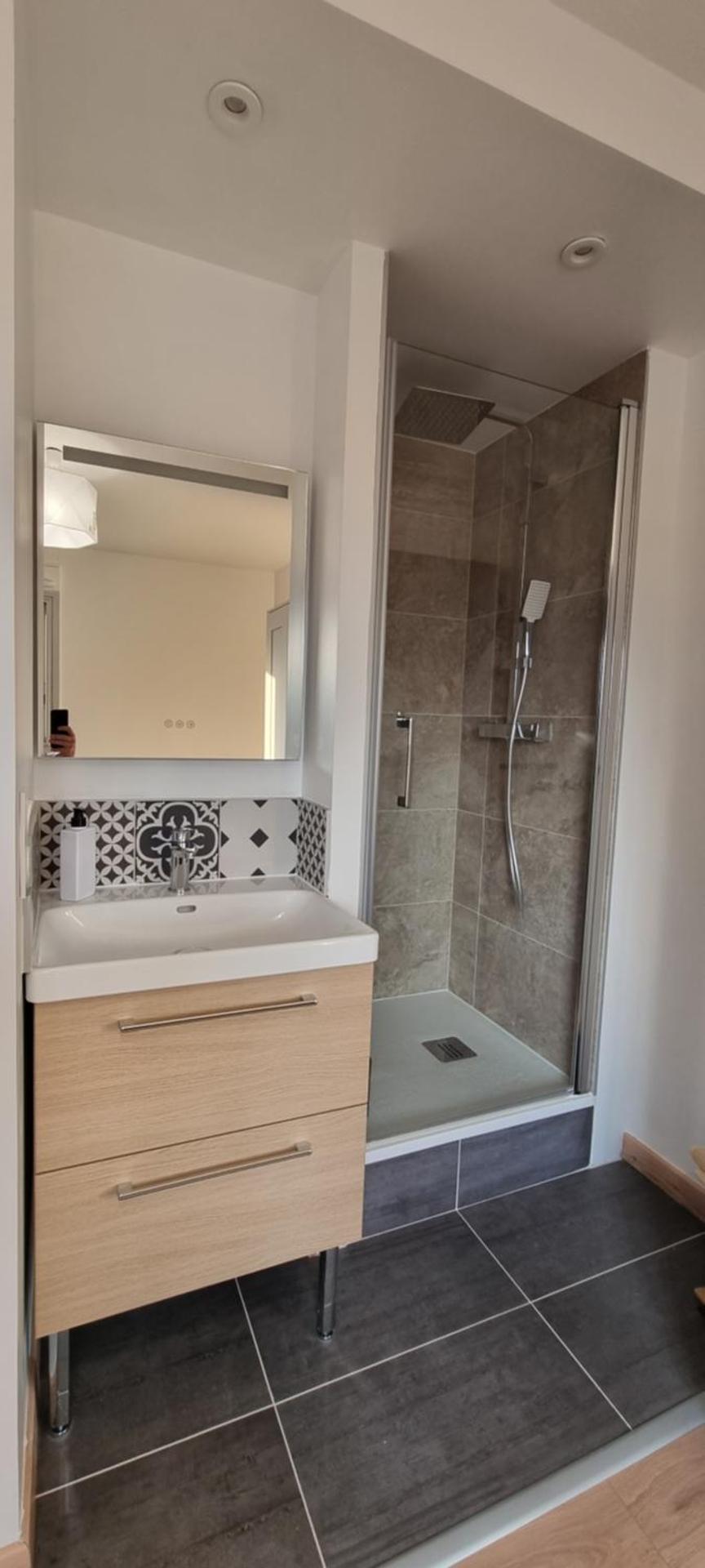 Chambres avec salle d'eau privative dans appartement partagé