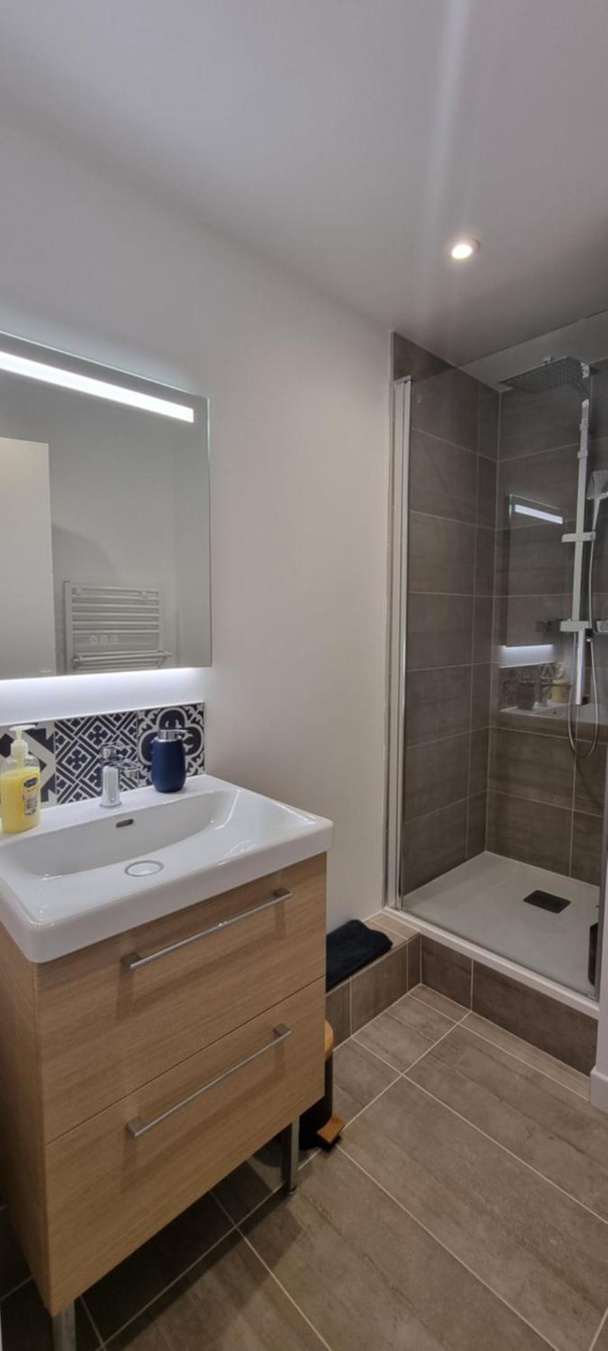 Chambres avec salle d'eau privative dans appartement partagé