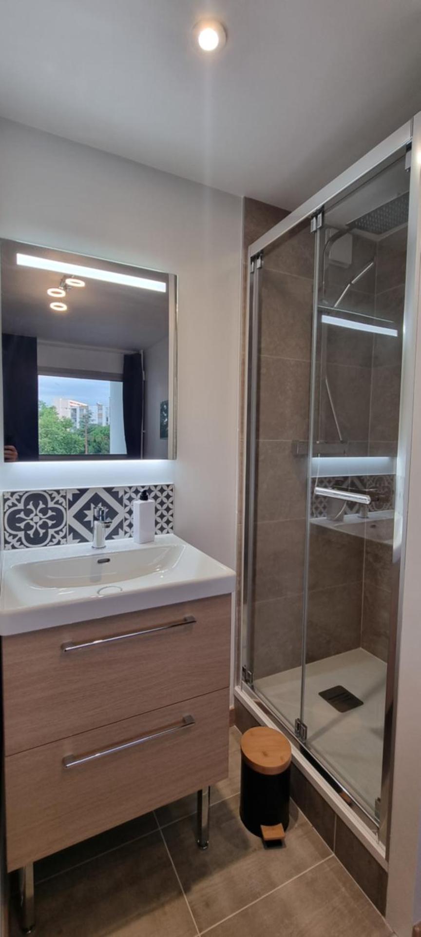 Chambres avec salle d'eau privative dans appartement partagé