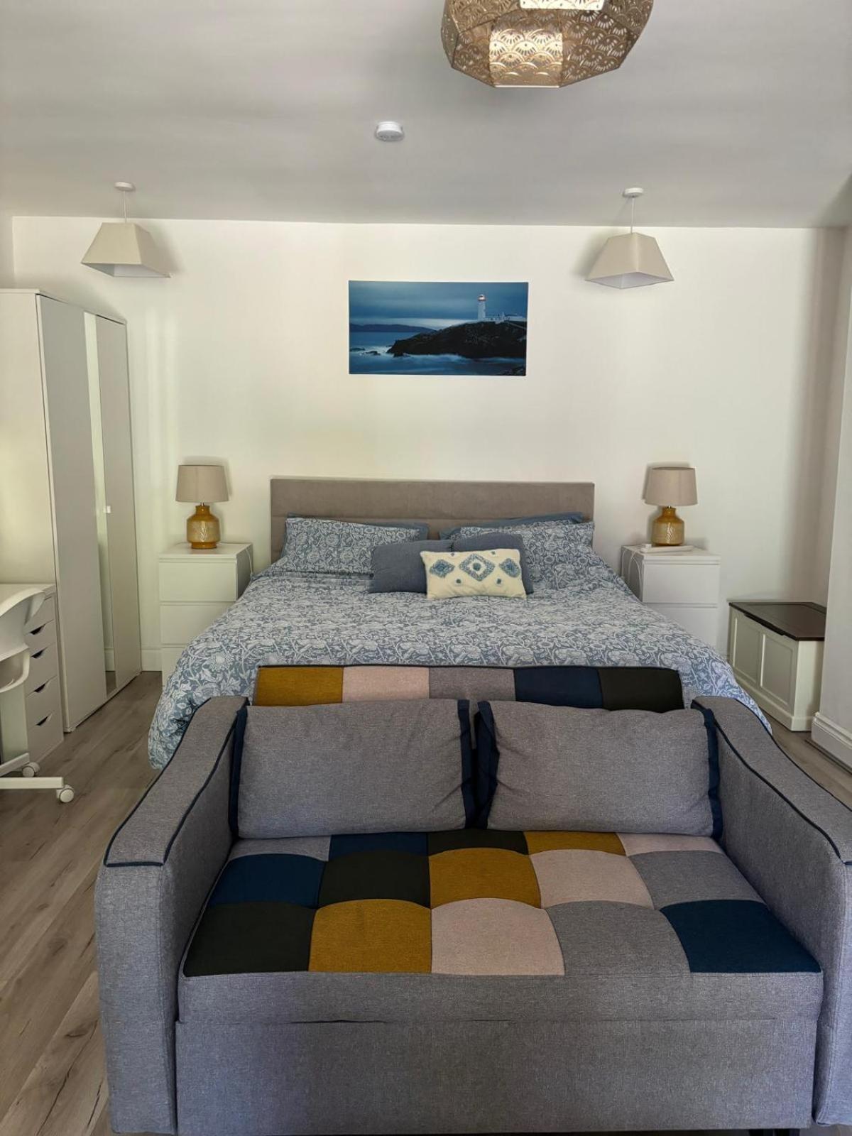 Basement studio apartment