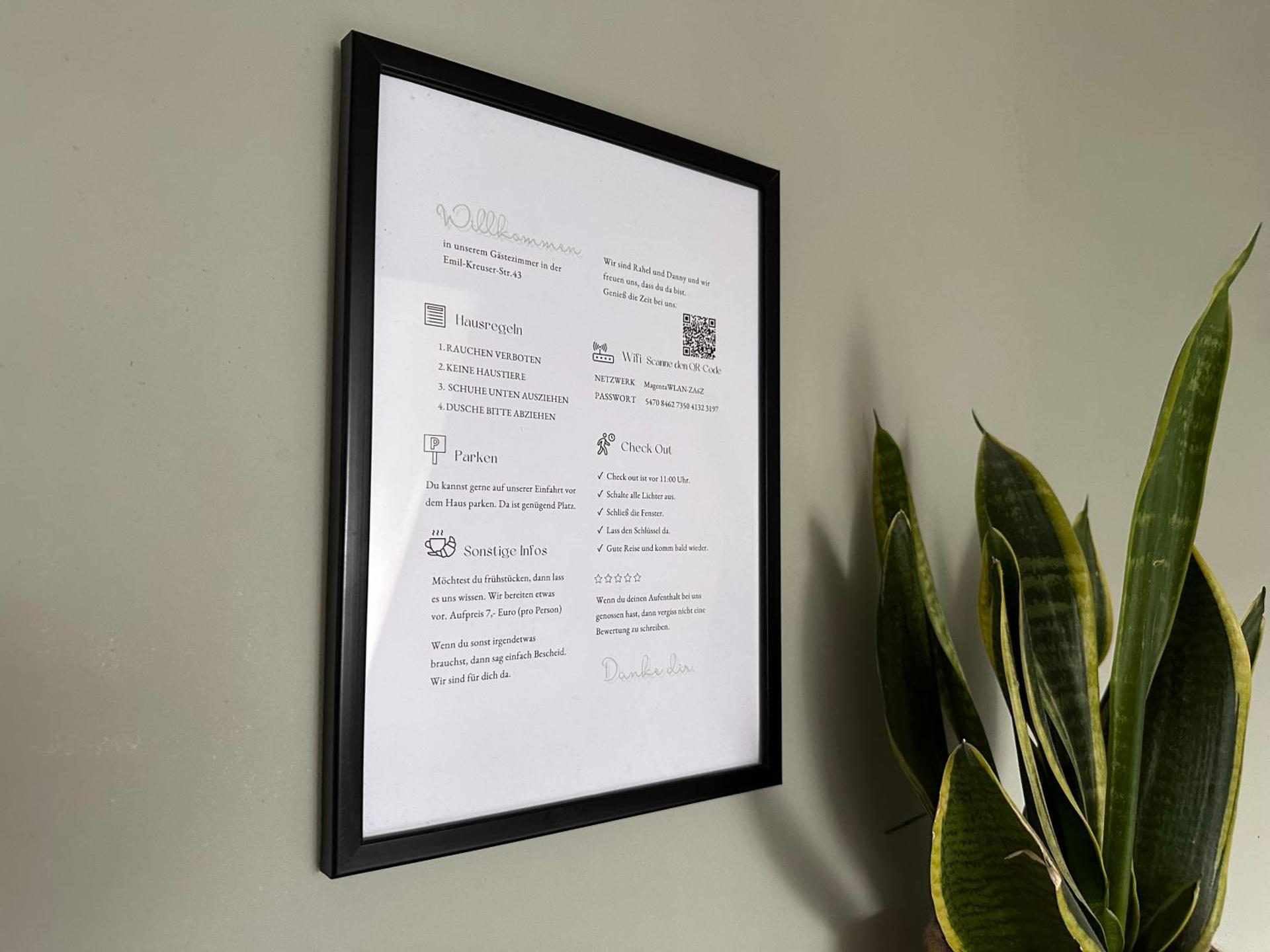 Stilvolles Gästezimmer mit Bad in Mechernich-Zentrum