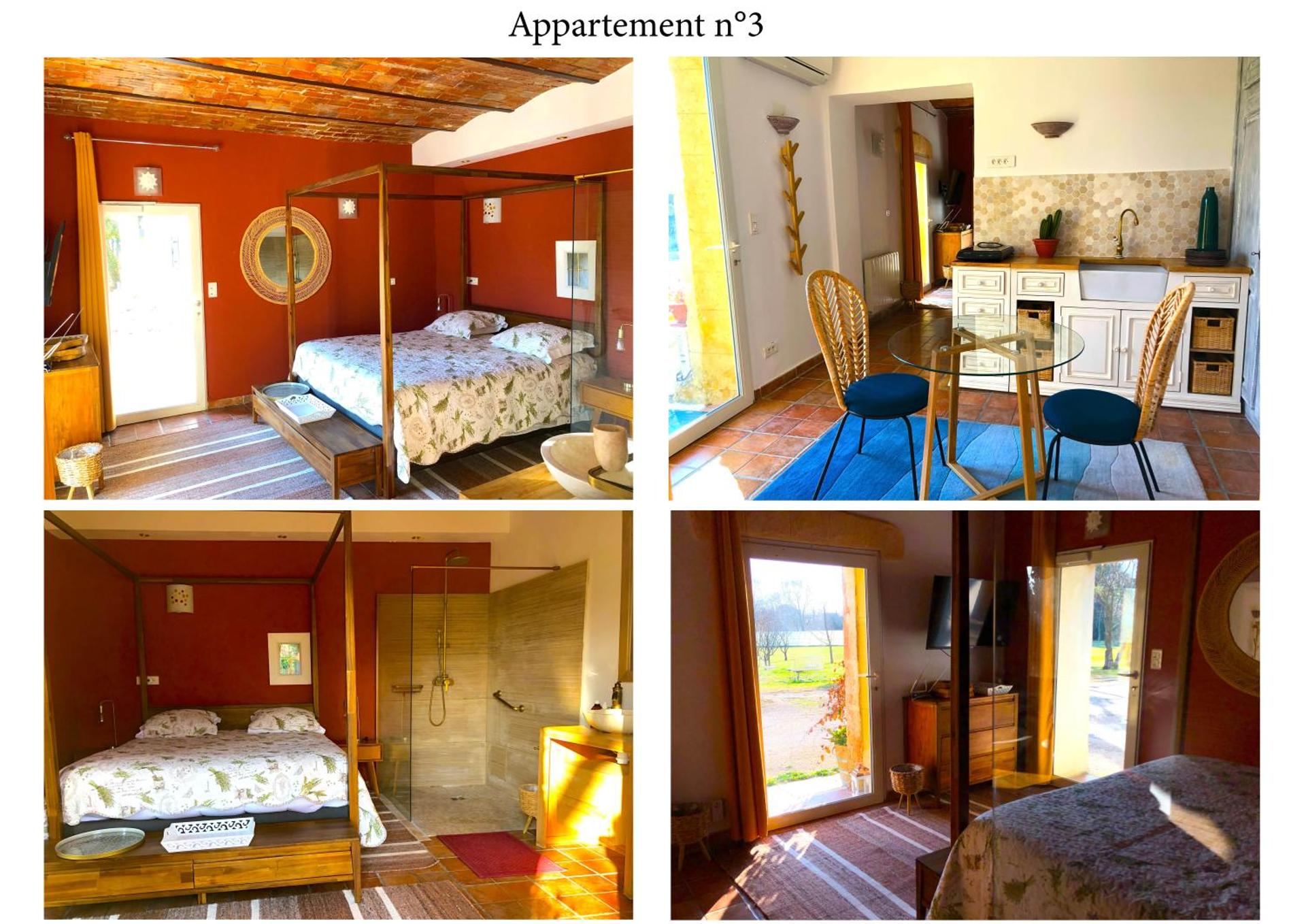 Belle villa provençale et dépendances dans un domaine de 2 Ha piscine, sauna, balnéo