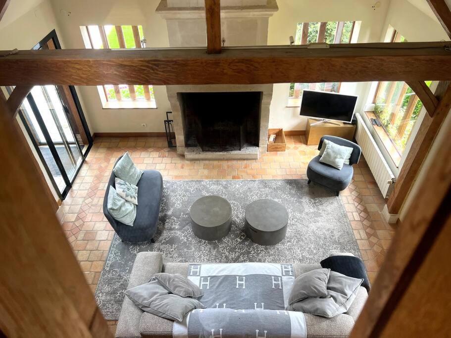 Longère normande, piscine privée chauffée et parc