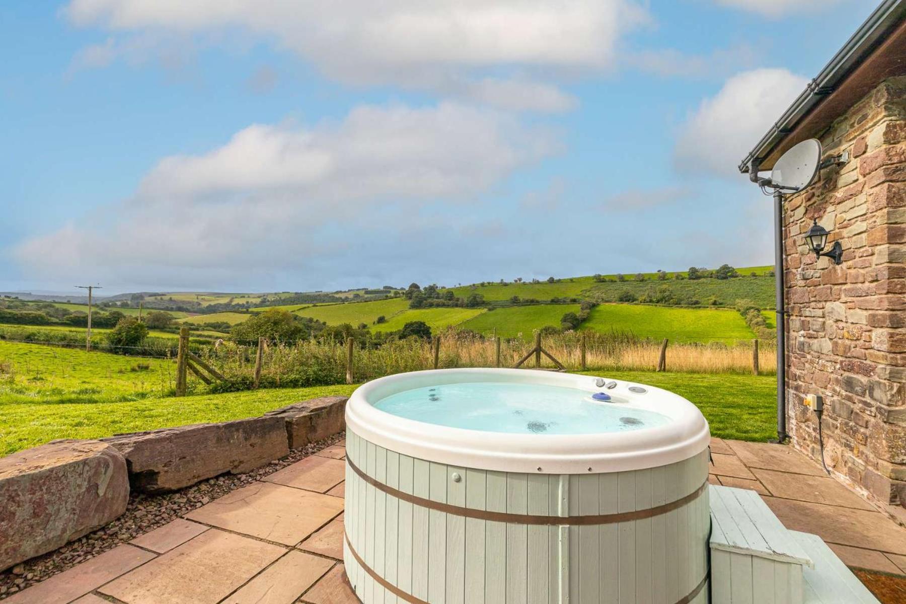 Hilltop View with Hot Tub