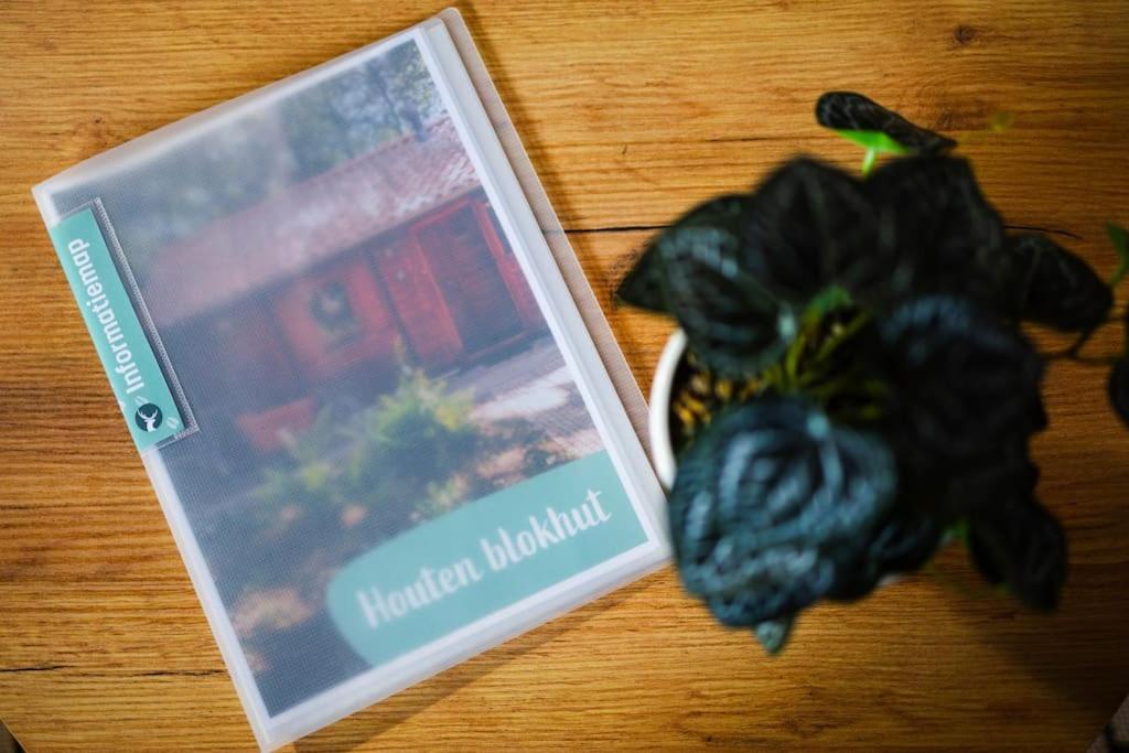 Huisdiervriendelijk houten huisje in het groen