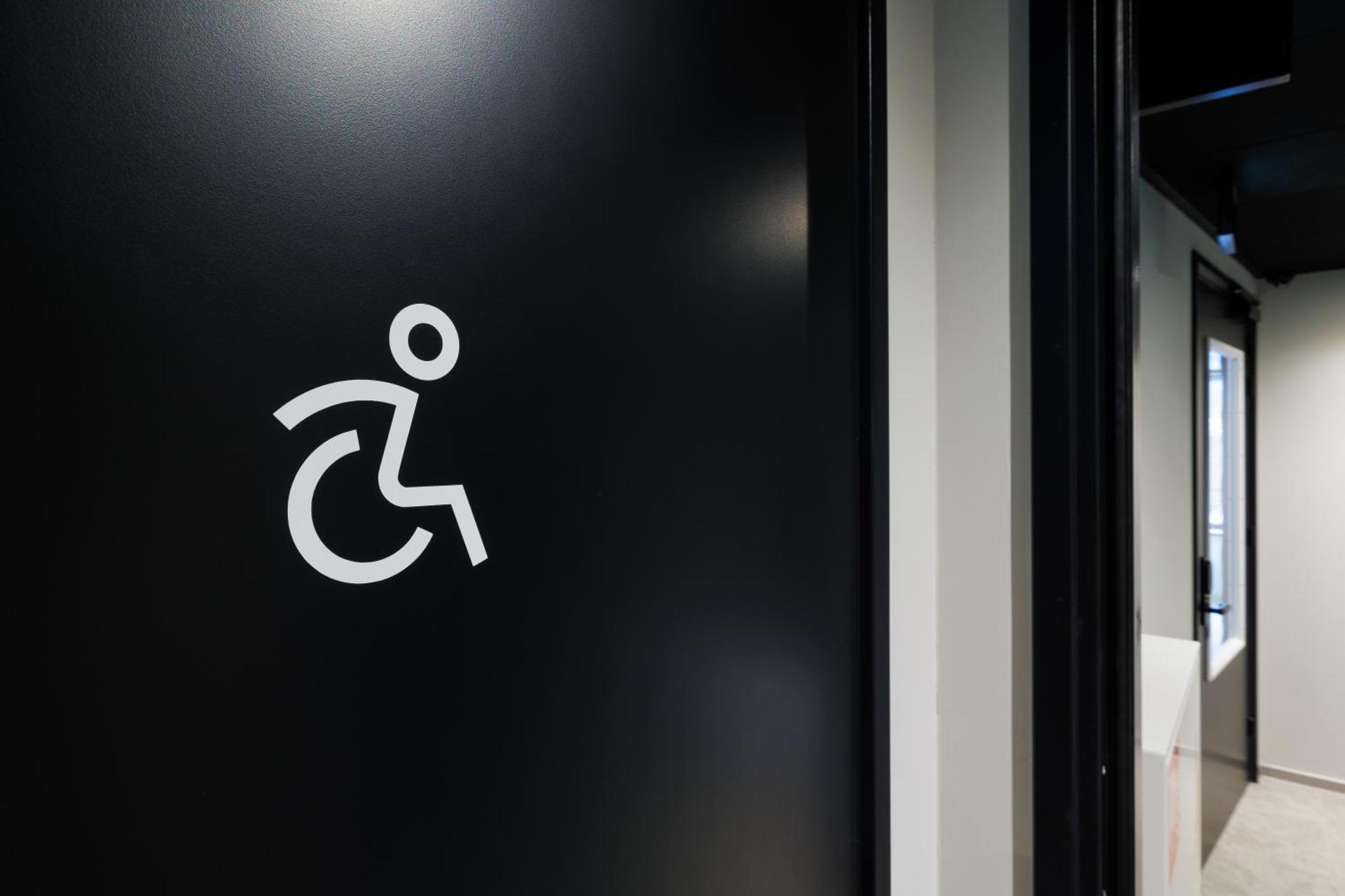 Facility for disabled guests