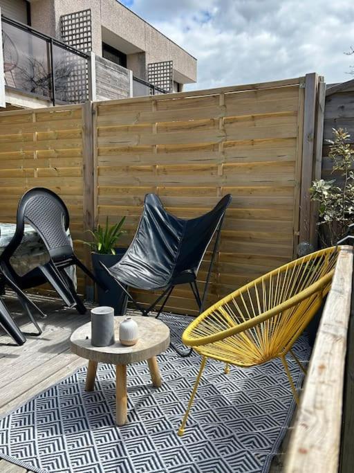 Ile tudy Bord de plage et farniente en terrasse Appt classé 3 étoiles