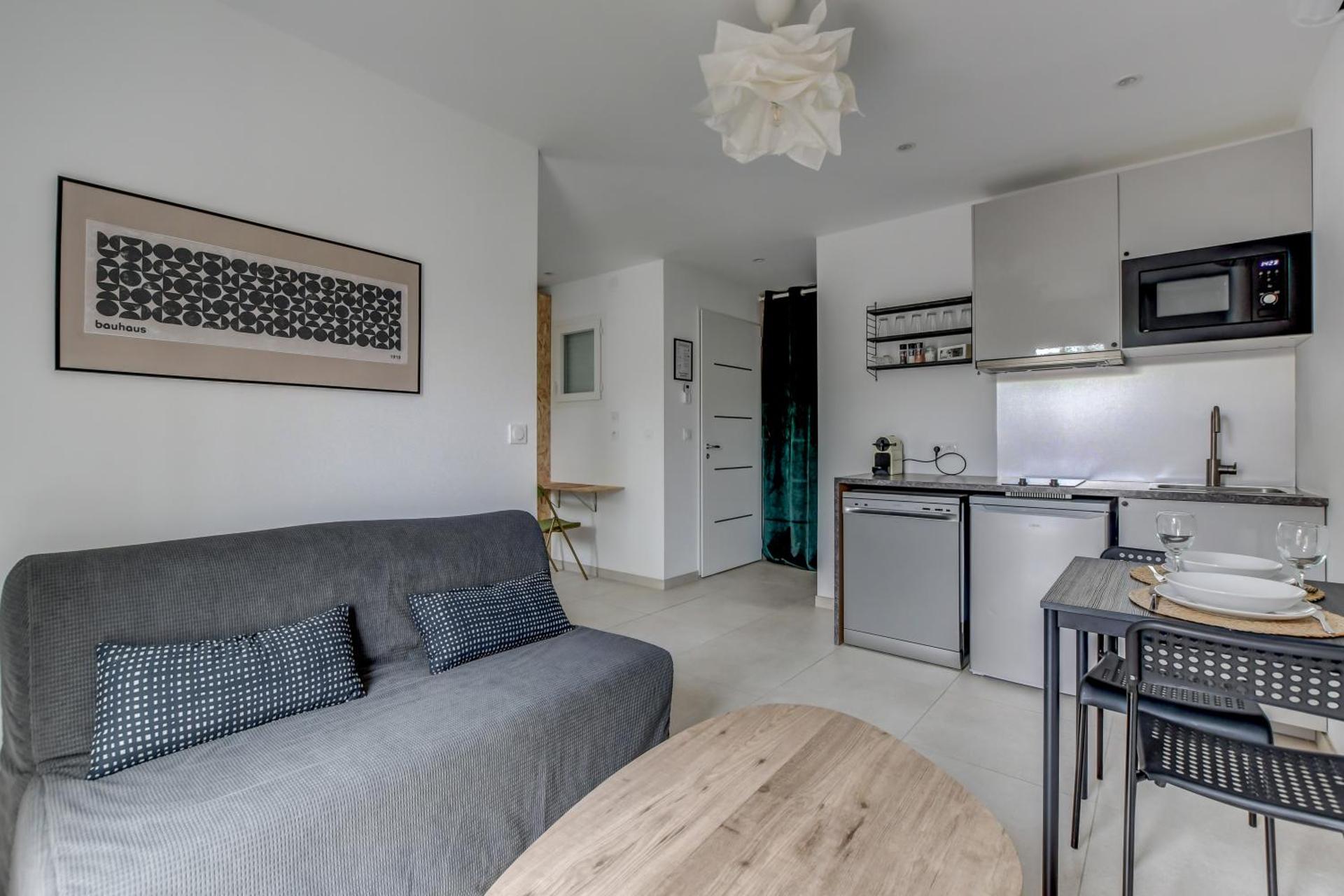 Les cactus bleus 35m2 , quartier des Minimes