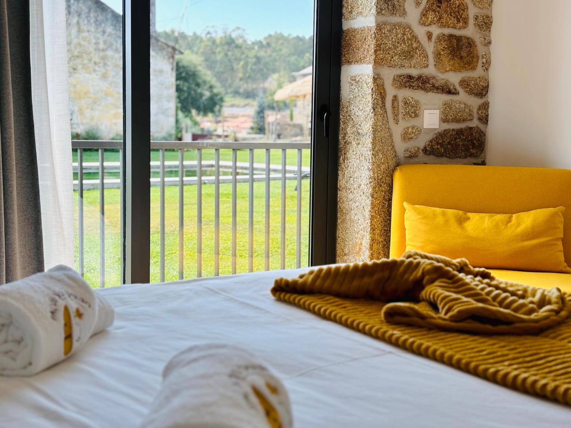 Paços do Douro, Chambre privée avec piscine