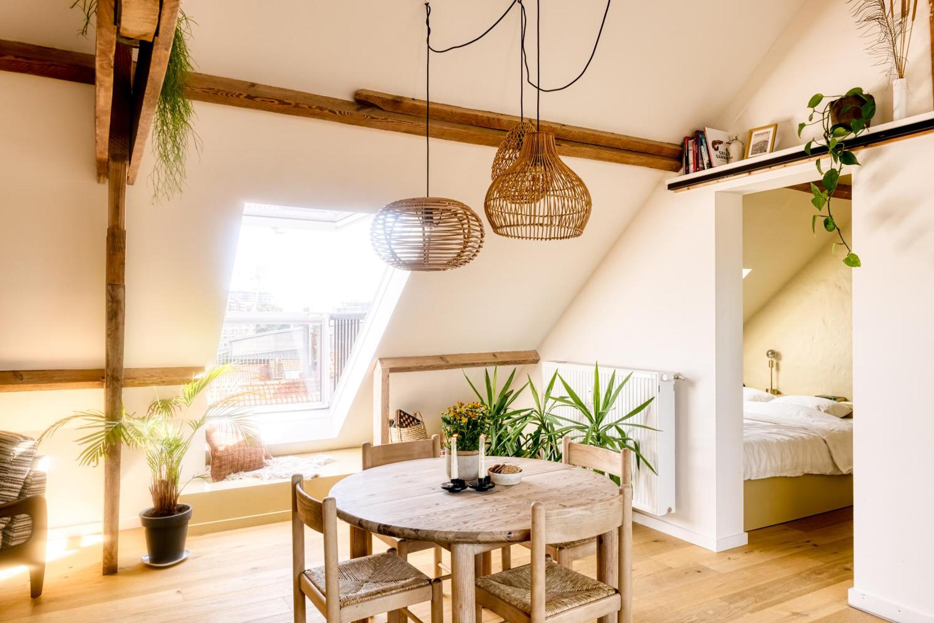 RUIMTEZICHT cosy appartement with sauna