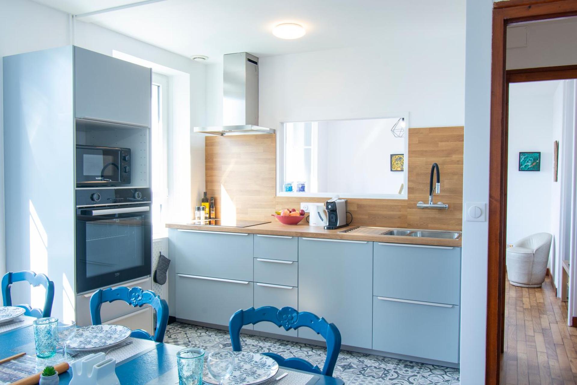 La Maison Bleue I Belle vue mer et Jardin