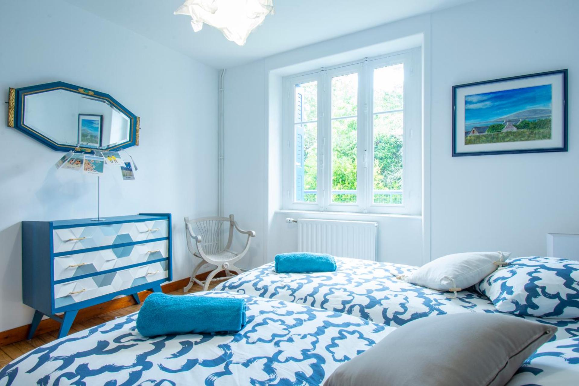 La Maison Bleue I Belle vue mer et Jardin