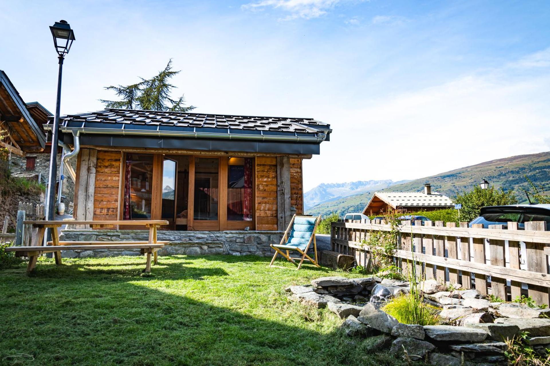 Chalet Balnéo Billard La Plagne Savoie Vue TOP