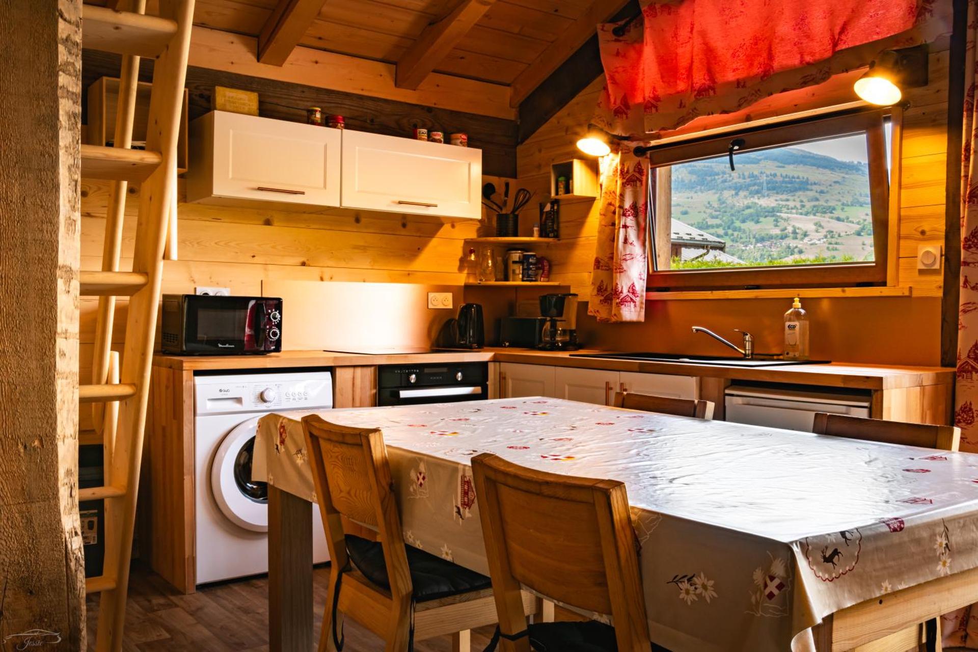 Chalet Balnéo Billard La Plagne Savoie Vue TOP