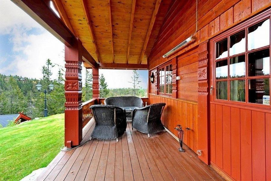 Flott hytte på Lifjell