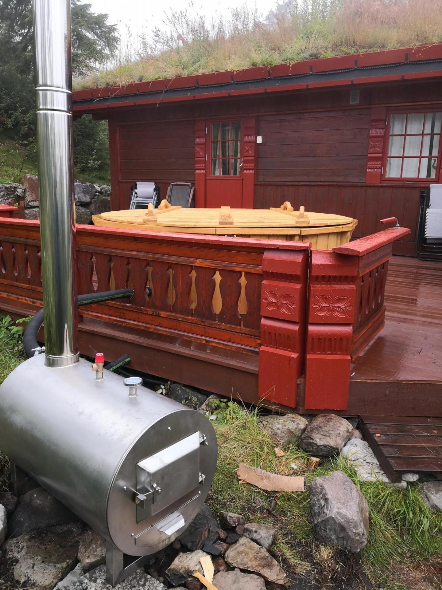 Flott hytte på Lifjell