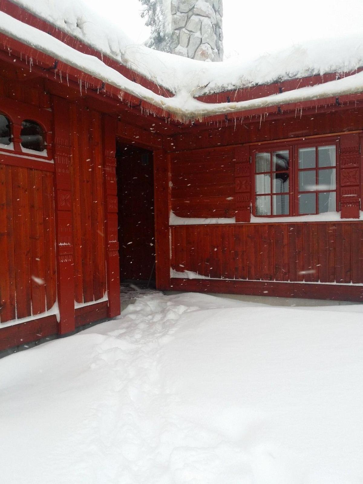 Flott hytte på Lifjell