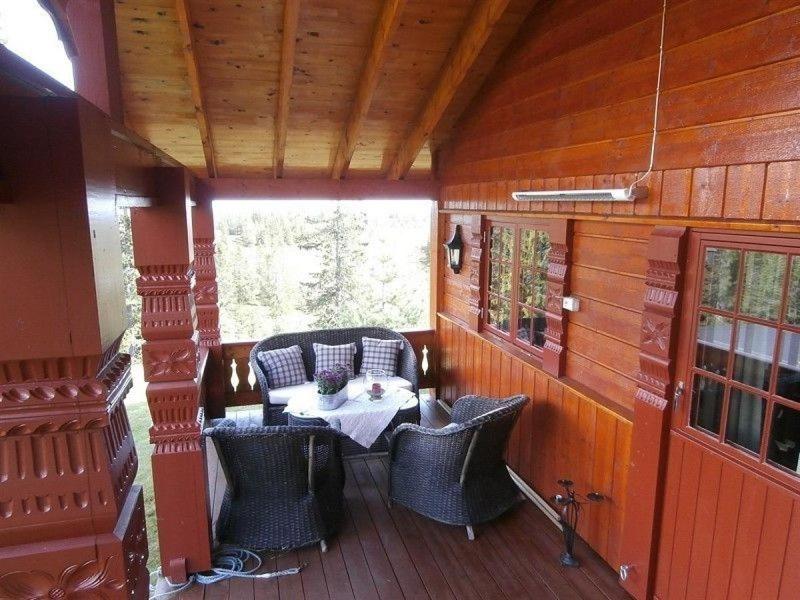 Flott hytte på Lifjell