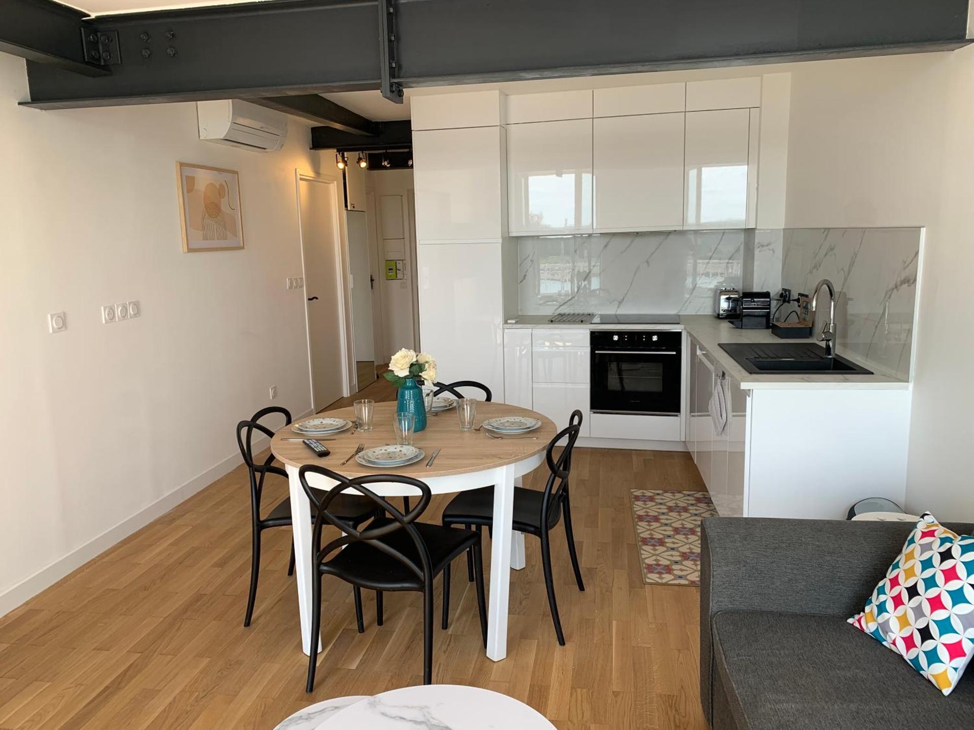 Appartement neuf, vue sur saône