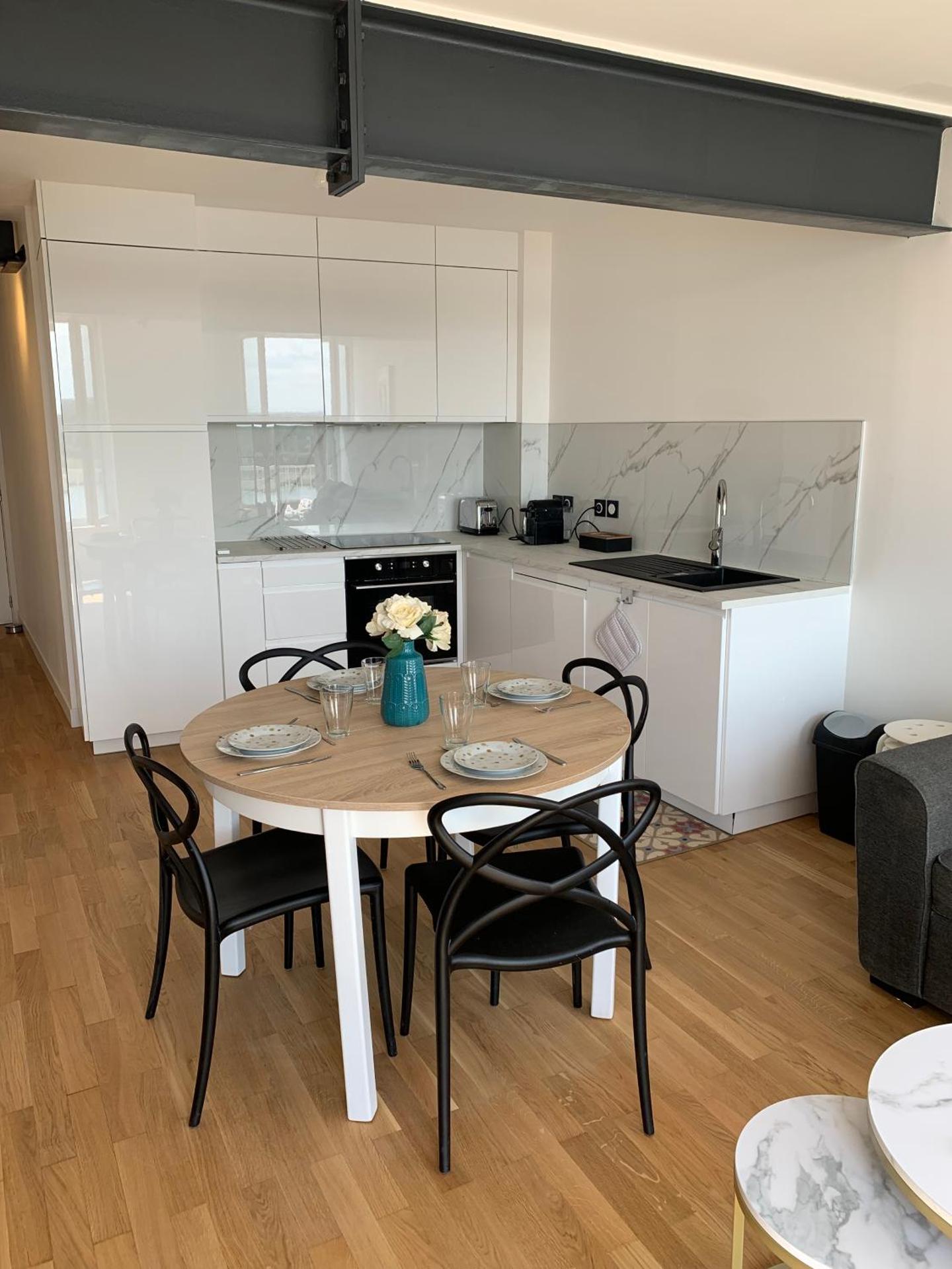 Appartement neuf, vue sur saône