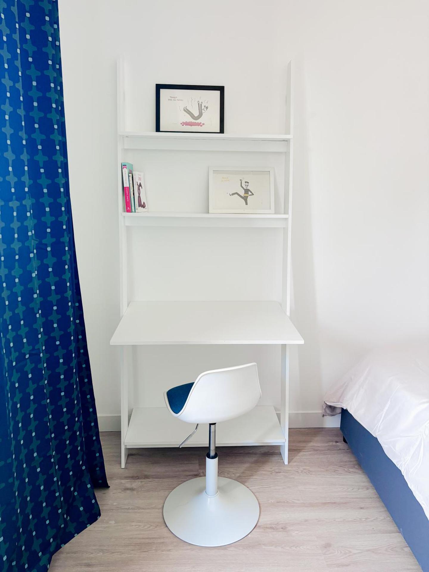 Appartement 79m2 proche Airbus tout confort lumineux 2 chambres, 1 bureau