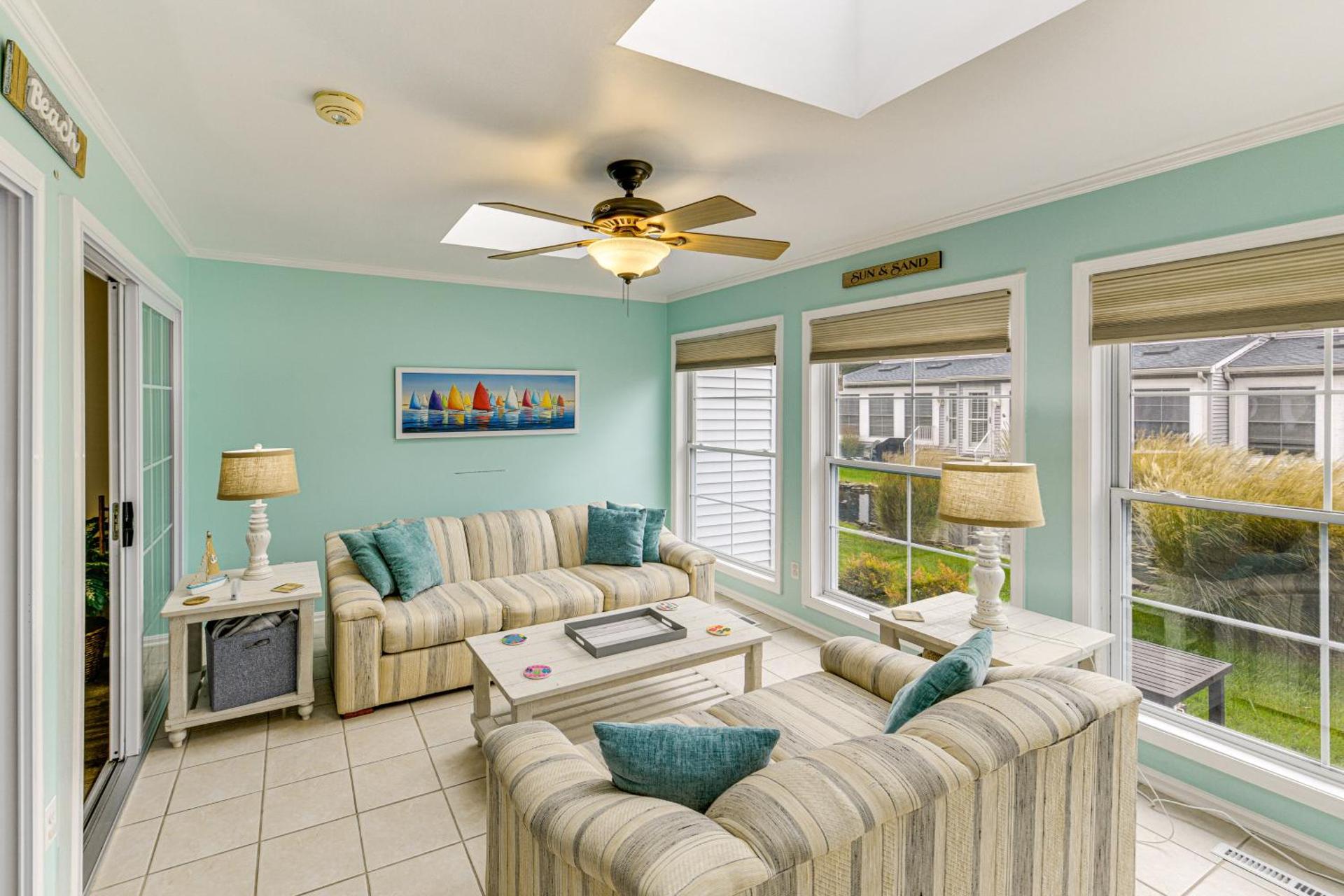 2 Mi to Rehoboth Beach Home with Sunroom!