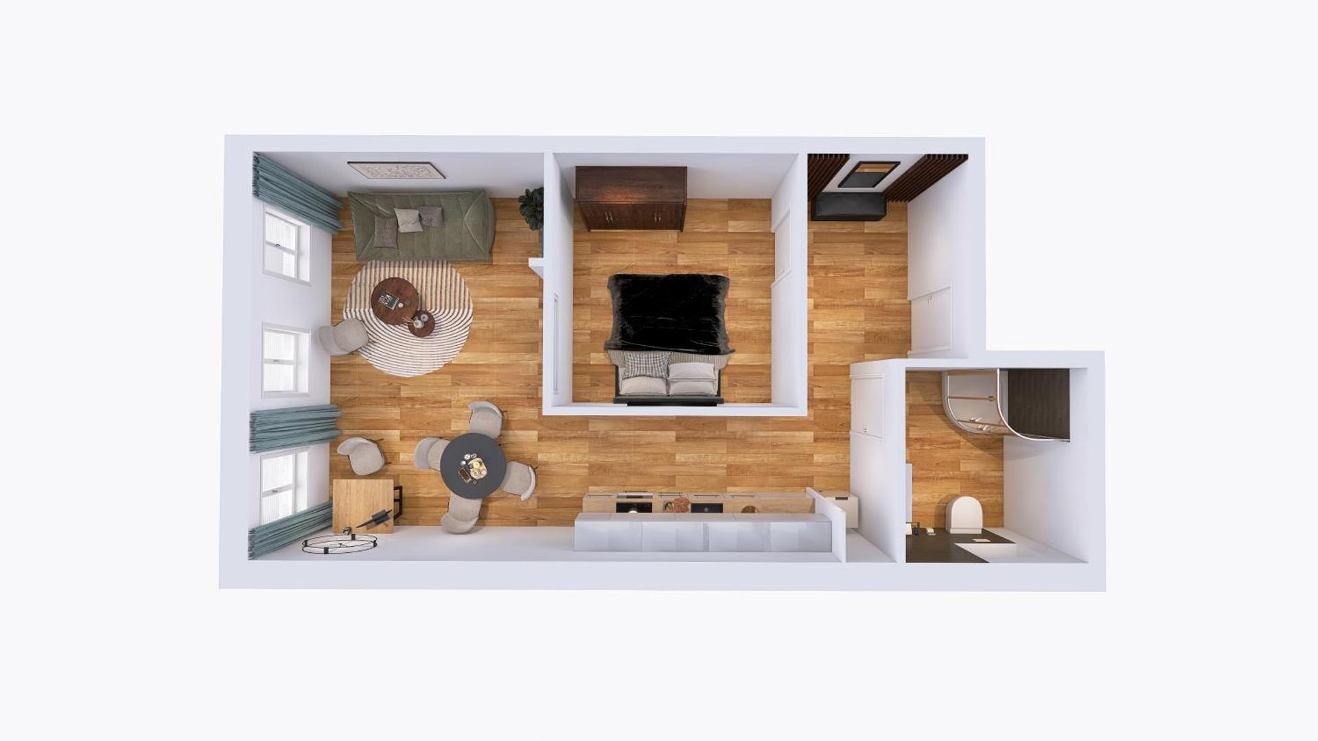 Photo of the whole room